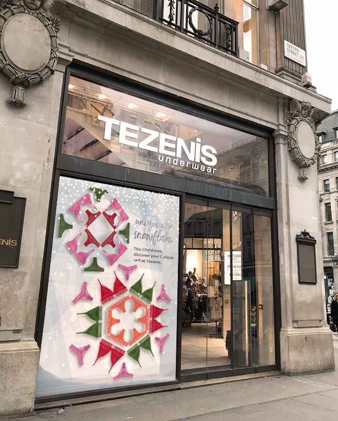 Unique As a Snowflake for TEZENIS - Sara Coppa